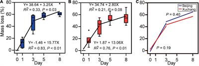 Temporal Changes in the Function of Bacterial Assemblages Associated With Decomposing Earthworms